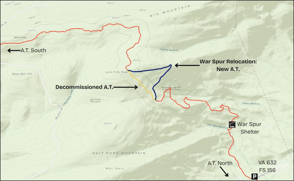 War Spur Relocation